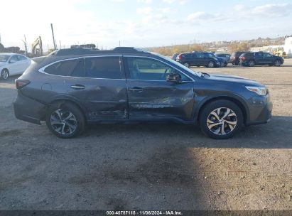 Lot #2982985560 2020 SUBARU OUTBACK TOURING XT