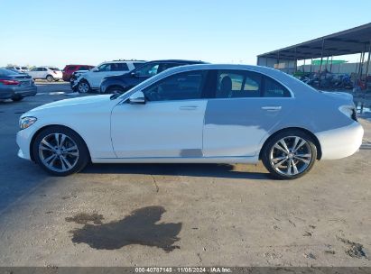 Lot #3035084266 2016 MERCEDES-BENZ C 300 LUXURY/SPORT