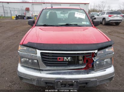 Lot #2995294890 2012 GMC CANYON WORK TRUCK