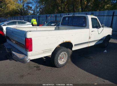 Lot #2990356362 1991 FORD F150