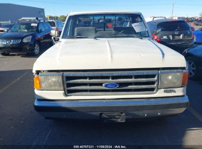 Lot #2990356362 1991 FORD F150