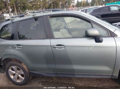 Lot #3035094919 2016 SUBARU FORESTER 2.5I PREMIUM