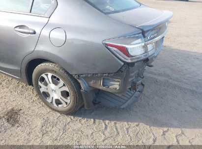 Lot #2995294884 2013 HONDA CIVIC HYBRID