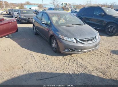 Lot #2995294884 2013 HONDA CIVIC HYBRID