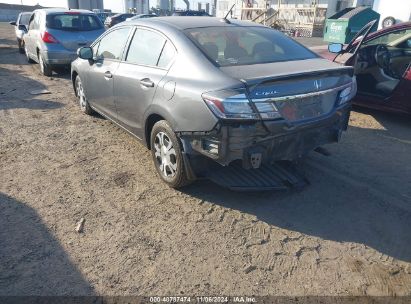 Lot #2995294884 2013 HONDA CIVIC HYBRID