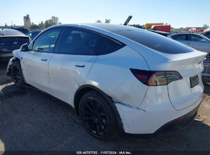 Lot #3035094915 2021 TESLA MODEL Y LONG RANGE DUAL MOTOR ALL-WHEEL DRIVE