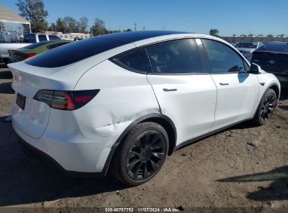 Lot #3035094915 2021 TESLA MODEL Y LONG RANGE DUAL MOTOR ALL-WHEEL DRIVE