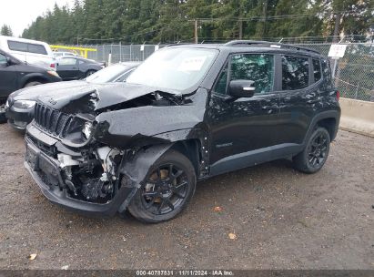 Lot #3035094910 2020 JEEP RENEGADE ALTITUDE 4X4