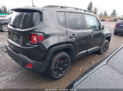 Lot #3035094910 2020 JEEP RENEGADE ALTITUDE 4X4