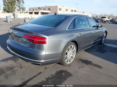 Lot #3035095617 2015 AUDI A8 L 3.0T