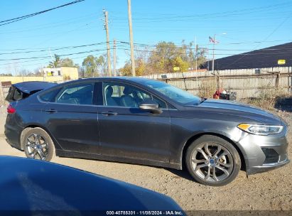 Lot #3035073104 2020 FORD FUSION SEL