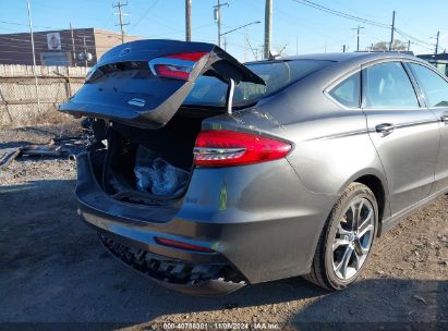 Lot #3035073104 2020 FORD FUSION SEL