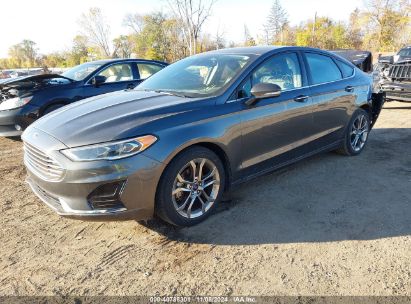 Lot #3035073104 2020 FORD FUSION SEL