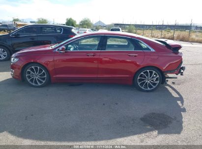 Lot #3035089529 2019 LINCOLN MKZ RESERVE I