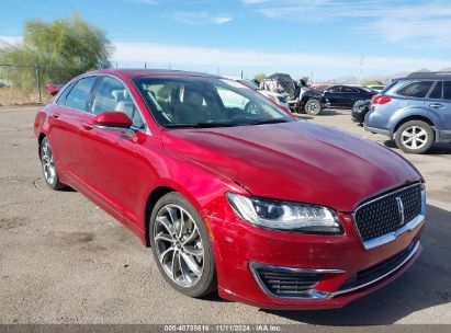 Lot #3035089529 2019 LINCOLN MKZ RESERVE I