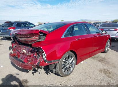 Lot #3035089529 2019 LINCOLN MKZ RESERVE I