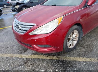 Lot #3035073078 2013 HYUNDAI SONATA GLS