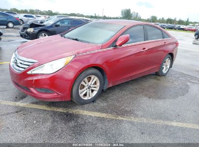 Lot #3035073078 2013 HYUNDAI SONATA GLS