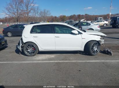 Lot #3037525700 2016 VOLKSWAGEN GOLF GTI S 4-DOOR