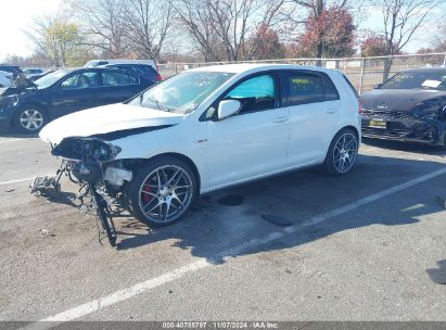 Lot #3037525700 2016 VOLKSWAGEN GOLF GTI S 4-DOOR