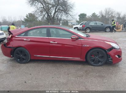 Lot #2997781062 2015 HYUNDAI SONATA HYBRID LIMITED