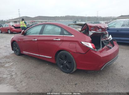 Lot #2997781062 2015 HYUNDAI SONATA HYBRID LIMITED