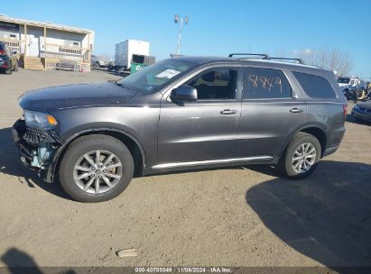 Lot #3052076343 2018 DODGE DURANGO SXT AWD