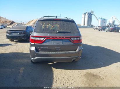 Lot #3052076343 2018 DODGE DURANGO SXT AWD