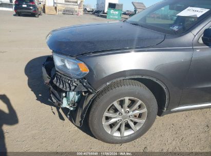 Lot #3052076343 2018 DODGE DURANGO SXT AWD