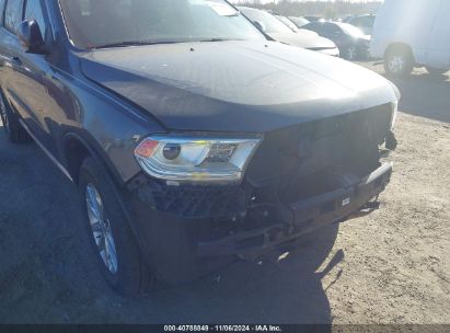 Lot #3052076343 2018 DODGE DURANGO SXT AWD