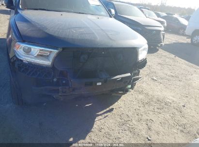 Lot #3052076343 2018 DODGE DURANGO SXT AWD