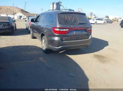 Lot #3052076343 2018 DODGE DURANGO SXT AWD