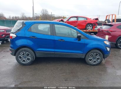 Lot #2995294855 2021 FORD ECOSPORT S