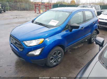 Lot #2995294855 2021 FORD ECOSPORT S