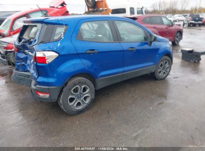 Lot #2995294855 2021 FORD ECOSPORT S