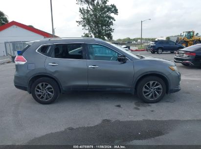 Lot #3035073067 2016 NISSAN ROGUE SL