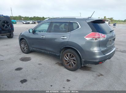 Lot #3035073067 2016 NISSAN ROGUE SL