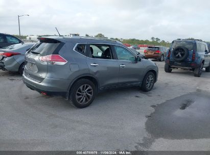 Lot #3035073067 2016 NISSAN ROGUE SL