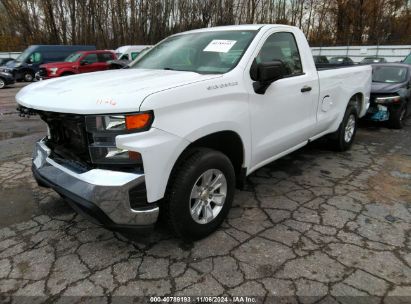 Lot #2992821606 2021 CHEVROLET SILVERADO 1500 2WD  LONG BED WT