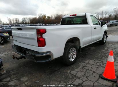 Lot #2992821606 2021 CHEVROLET SILVERADO 1500 2WD  LONG BED WT