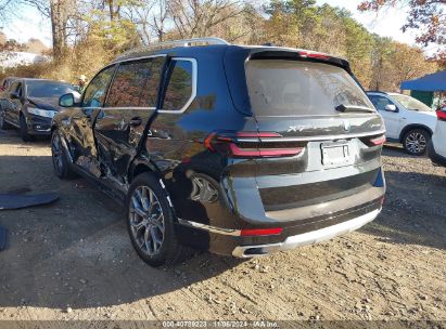 Lot #2992833618 2025 BMW X7 XDRIVE40I