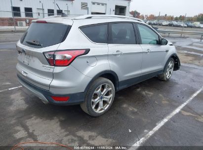 Lot #2995279738 2018 FORD ESCAPE TITANIUM