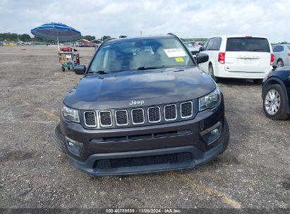 Lot #3035073056 2019 JEEP COMPASS LATITUDE FWD