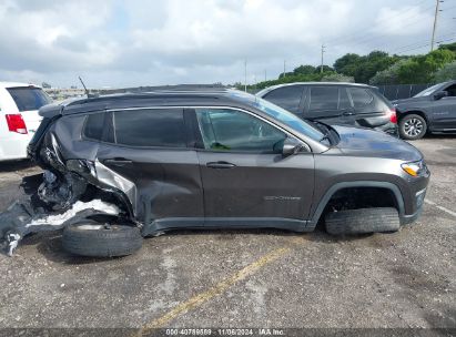 Lot #3035073056 2019 JEEP COMPASS LATITUDE FWD