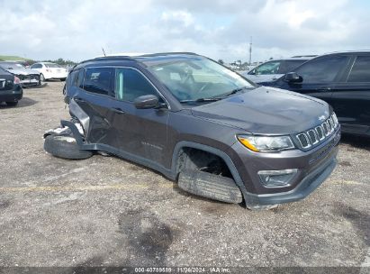 Lot #3035073056 2019 JEEP COMPASS LATITUDE FWD