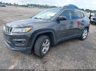 Lot #3035073056 2019 JEEP COMPASS LATITUDE FWD