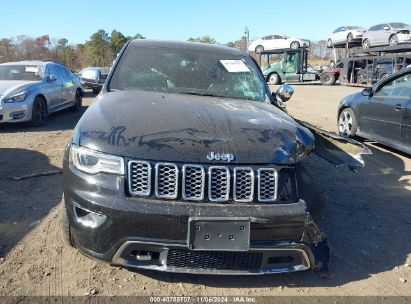 Lot #2995294837 2021 JEEP GRAND CHEROKEE OVERLAND 4X4