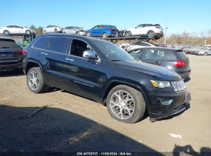 Lot #2995294837 2021 JEEP GRAND CHEROKEE OVERLAND 4X4