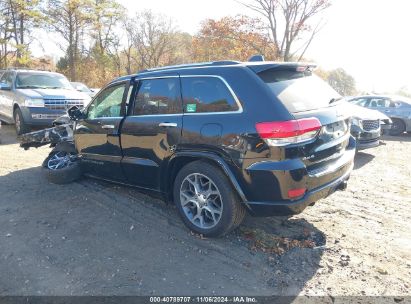 Lot #2995294837 2021 JEEP GRAND CHEROKEE OVERLAND 4X4