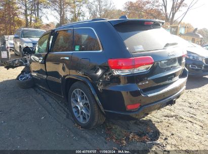 Lot #2995294837 2021 JEEP GRAND CHEROKEE OVERLAND 4X4